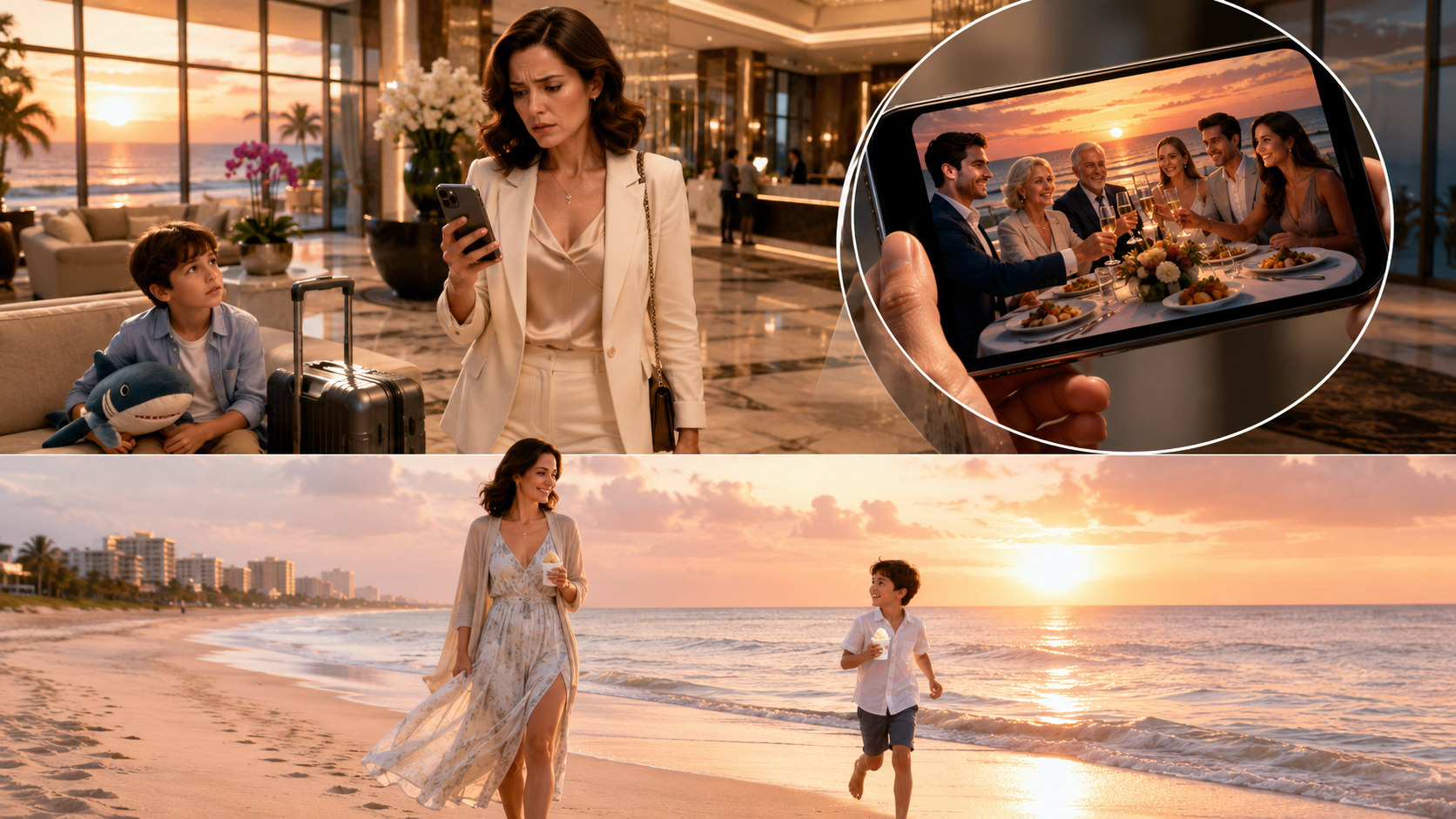 THEY LEFT MY SON AND ME IN THE LOBBY AS A JOKE. THEN I HEARD WHAT MY HUSBAND REALLY WANTED FROM ME.