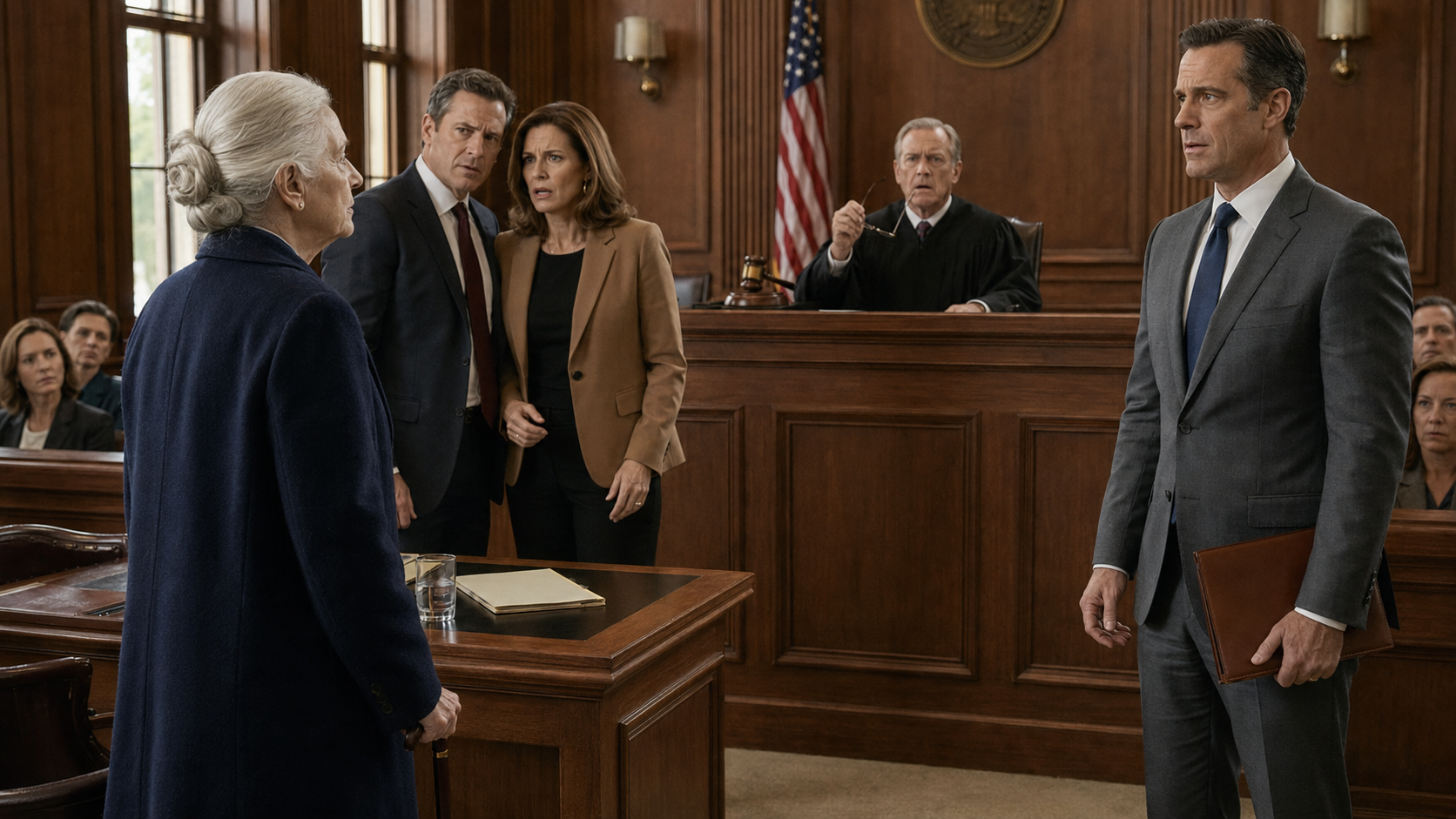 THEY LAUGHED WHEN I WALKED INTO COURT—THEN THE JUDGE RECOGNIZED MY NAME