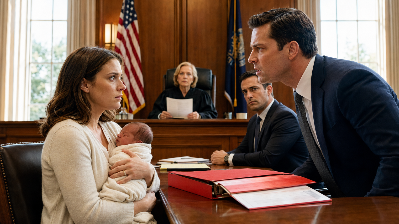 THE BABY WASN’T MY WEAKNESS. HE WAS THE PROOF
