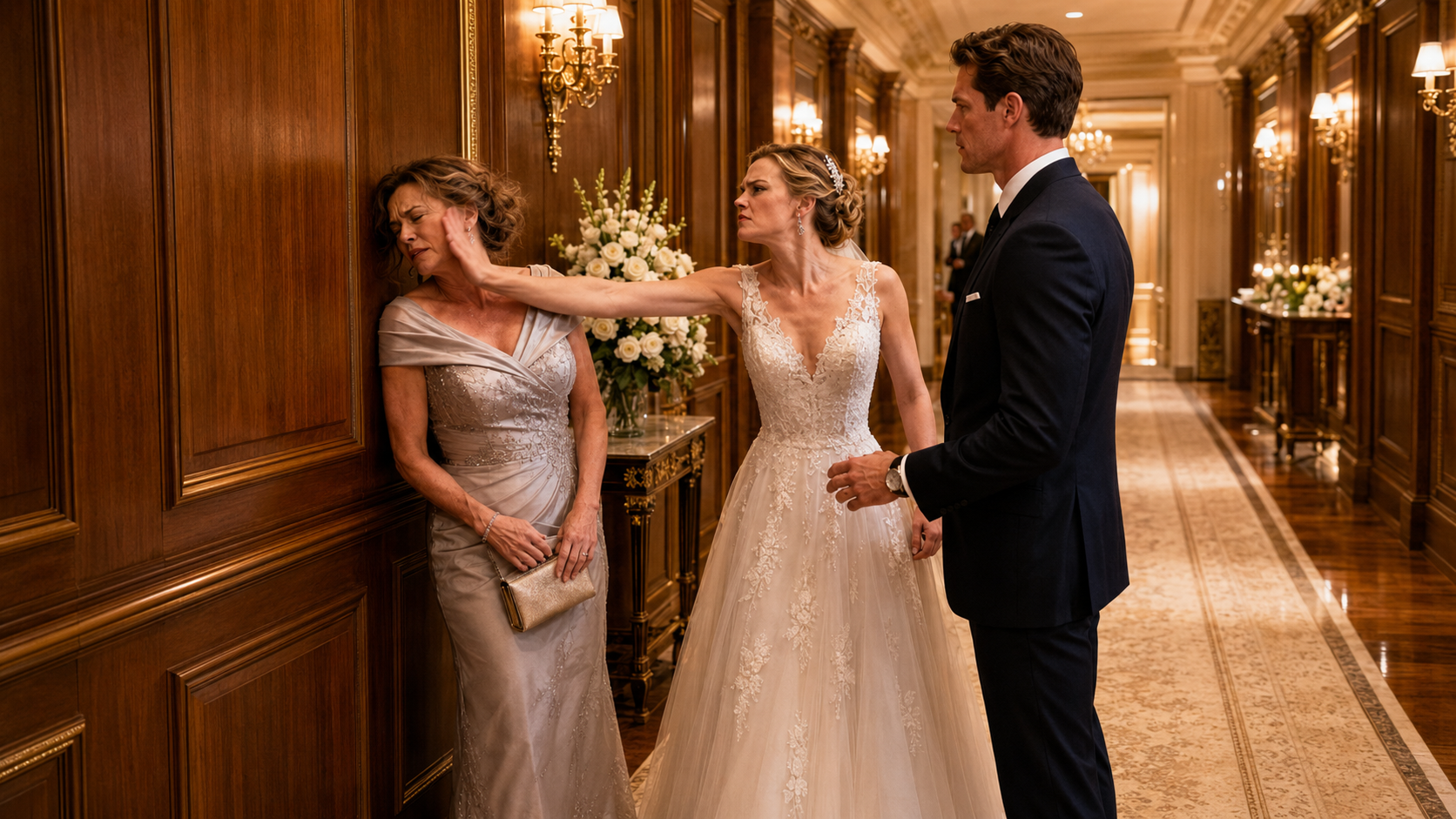 MY SON LEFT HIS MOTHER ON THE FLOOR AT HIS WEDDING. BY SUNRISE, HIS FUTURE HAD CHANGED.