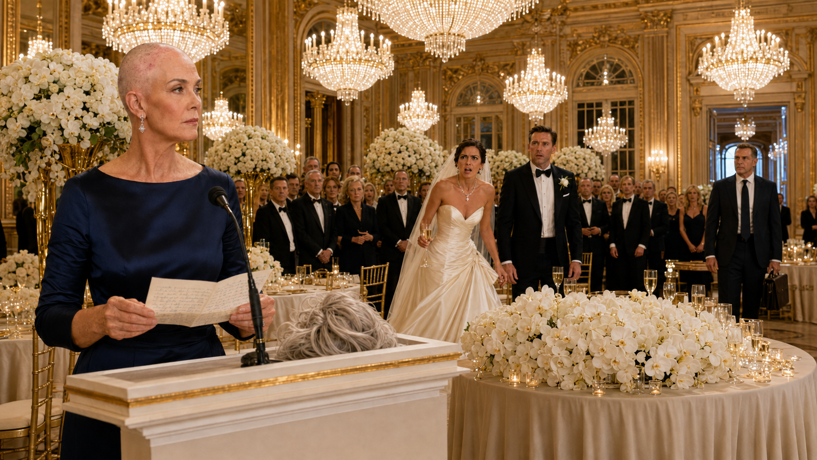 SHE SHAVED MY HEAD BEFORE MY SON’S WEDDING. BY THE TIME I RAISED MY GLASS, THE $120 MILLION WAS GONE